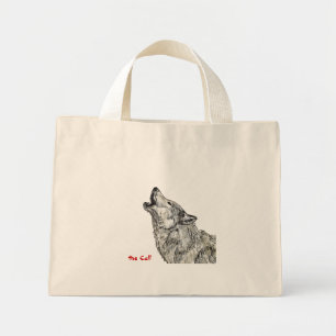 Bolsa Tote Mini saco de lobo