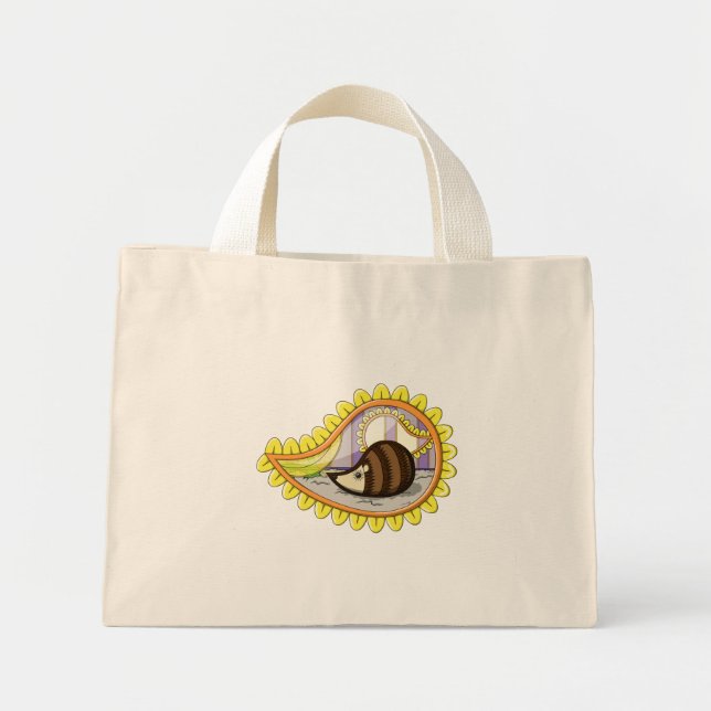 Bolsa Tote Mini Saco de mão da Chrissy oouriço-cacheiro (Frente)