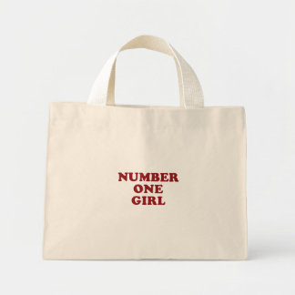 Bolsa Tote Mini Saco de mão Number One Girl