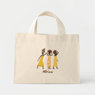 Bolsa Tote Mini Saco de tote da África