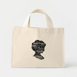 Bolsa Tote Mini Saco de Tote da Jane Austen Girl