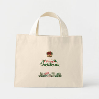 Bolsa Tote Mini Saco de Tote de Natal