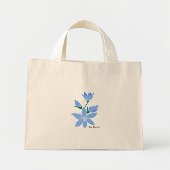 Bolsa Tote Mini saco de tote de orquídea solar (Frente)