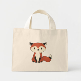 Bolsa Tote Mini Saco de Tote de Raposa