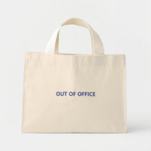 Saco de Tote Fora do Escritório