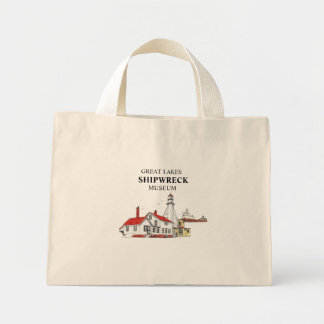 Bolsa Tote Mini Saco do Museu do Naufrágio dos Grandes Lagos de Wh