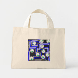Bolsa Tote Mini Saco Fantasmas