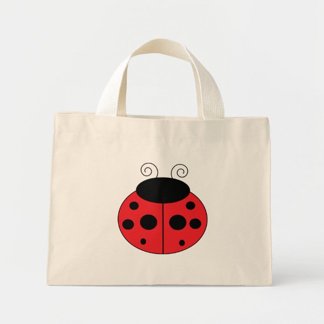 Bolsa Tote Mini Saco Ladybug (Frente)