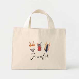 Bolsa Tote Mini Saco Personalizado para Despedida de Solteira