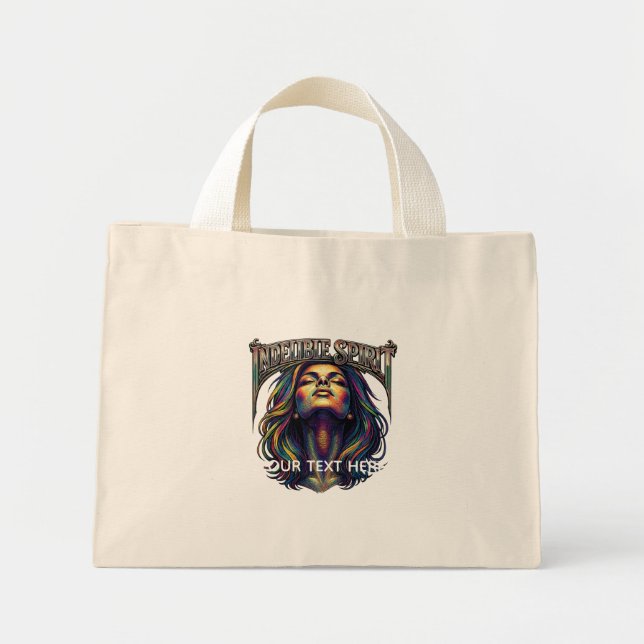 Bolsa Tote Mini Saco Tiny Tote Personalizado (Frente)