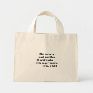 Bolsa Tote Mini Saco Tote Yarn