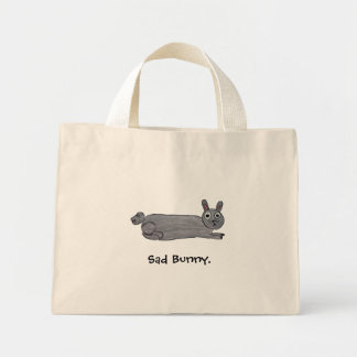 Bolsa Tote Mini Sad Bunny Bag