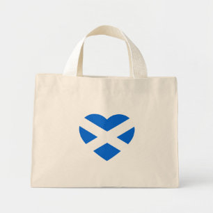 Bolsa Tote Mini Scottish Heartflag ttcn