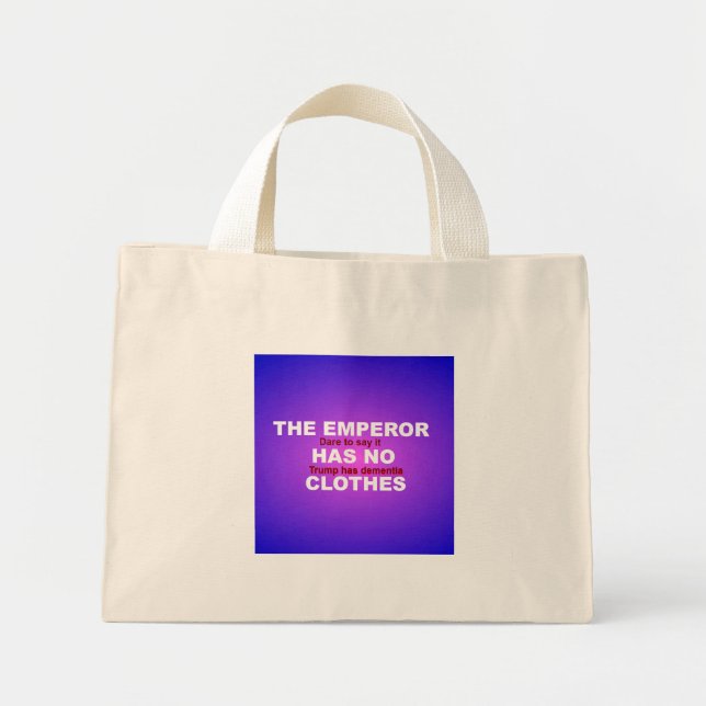 BOLSA TOTE MINI SEM REIS  (Frente)