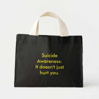 Bolsa Tote Mini Sensibilização suicida