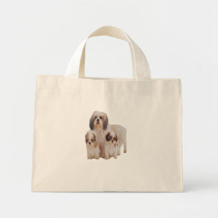 Bolsa Tote Mini Shh tsu cachorrinhos