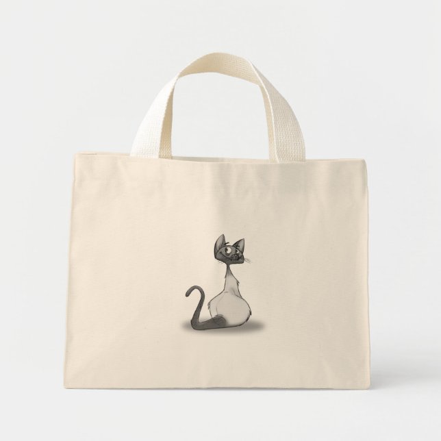 Bolsa Tote Mini Simon Sketch Bag (Frente)