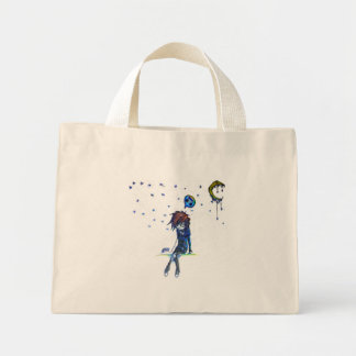 Bolsa Tote Mini sob as estrelas