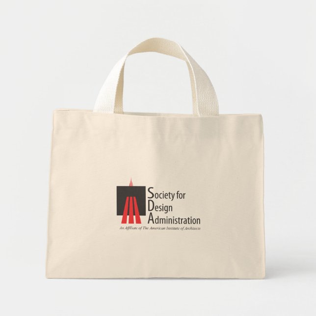 Bolsa Tote Mini Sociedade de Administrações Design (Frente)