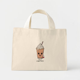 Bolsa Tote Mini Sou Frappe-tastic | Frappe com creme chicote