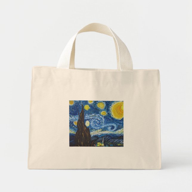 Bolsa Tote Mini Starry Night Bag (Frente)
