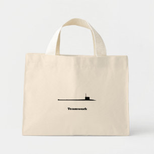 Bolsa Tote Mini SubTrabalho em equipe