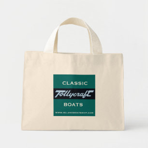 Bolsa Tote Mini Tabuleiro clássico Tollycraft Boats