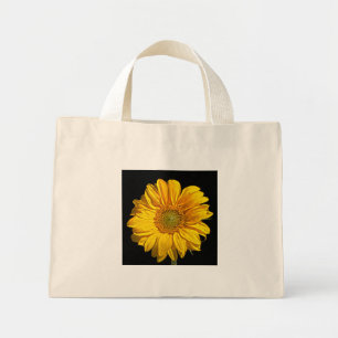 Bolsa Tote Mini Tcn de girassol