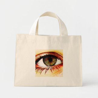 Bolsa Tote Mini Tcn de olhos
