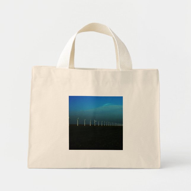 Bolsa Tote Mini Tcnm do Windfarm (Frente)