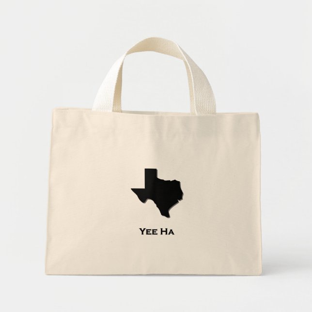 Bolsa Tote Mini Texas Yee Ha (Frente)