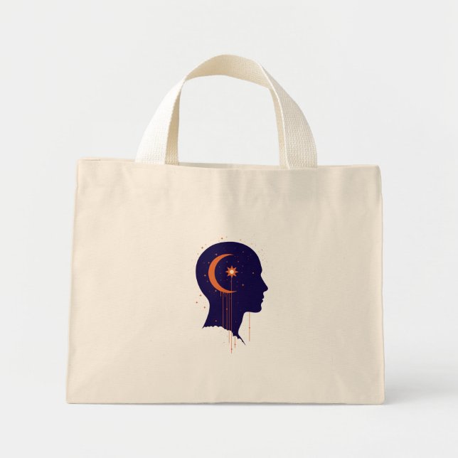 Bolsa Tote Mini The Universe Within (Frente)