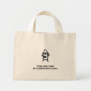Bolsa Tote Mini Três Olhos Bot Esta Vez No Acampamento De Computad