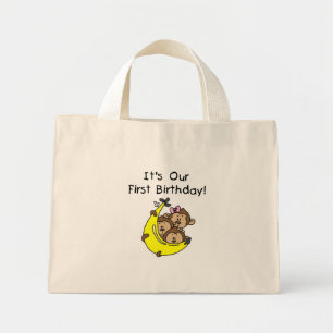 Bolsa Tote Mini Triplets 1rua - Dois Meninos, Uma Rapariga
