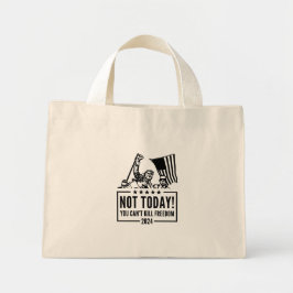 Bolsa Tote Mini Trump Pro-Democracy 2024 - Tote Bag