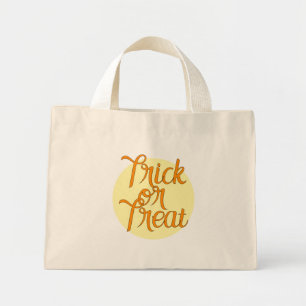 Bolsa Tote Mini Truque ou tratamento