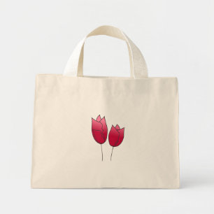 Bolsa Tote Mini Tulipas Primaveras