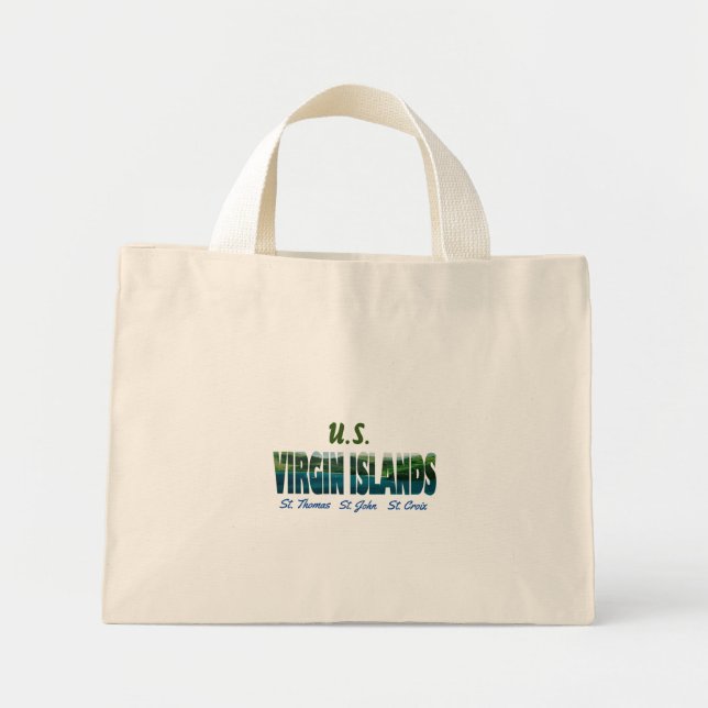 Bolsa Tote Mini U.S. Virgin Islands  (Frente)