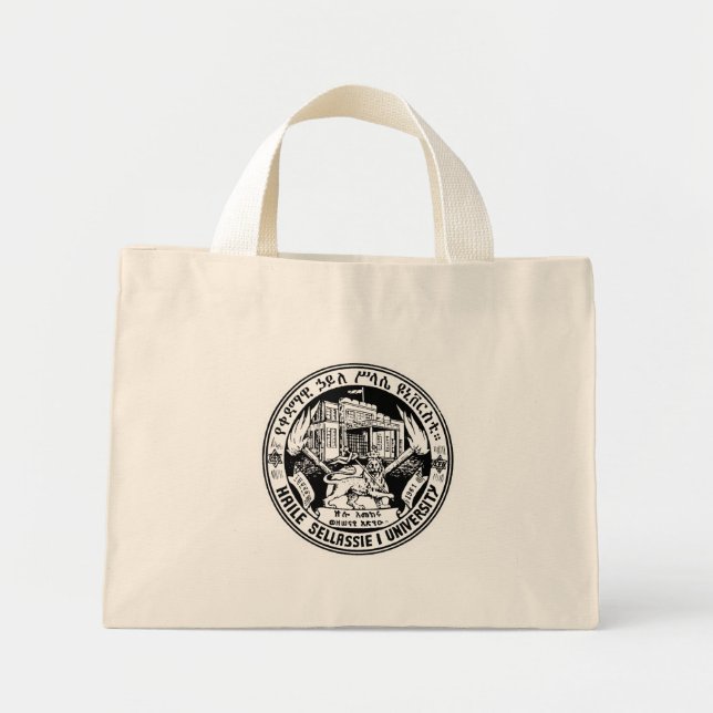 Bolsa Tote Mini Universidade Haile Selassie I - Tote Bag (Frente)