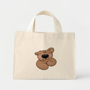 Bolsa Tote Mini Urso de Corda