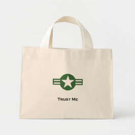 Bolsa Tote Mini USA Trust Me Green