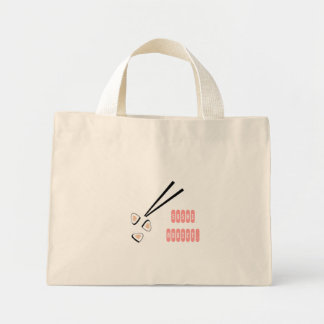 Bolsa Tote Mini Viciado em Sushi