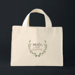 Bolsa Tote Mini Vinha Rústica Mãe do Chão<br><div class="desc">Por Honey & Birch Studios</div>