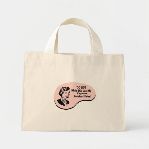 Bolsa Tote Mini Voz Assistente de Físico