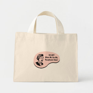 Bolsa Tote Mini Voz Recepcionista