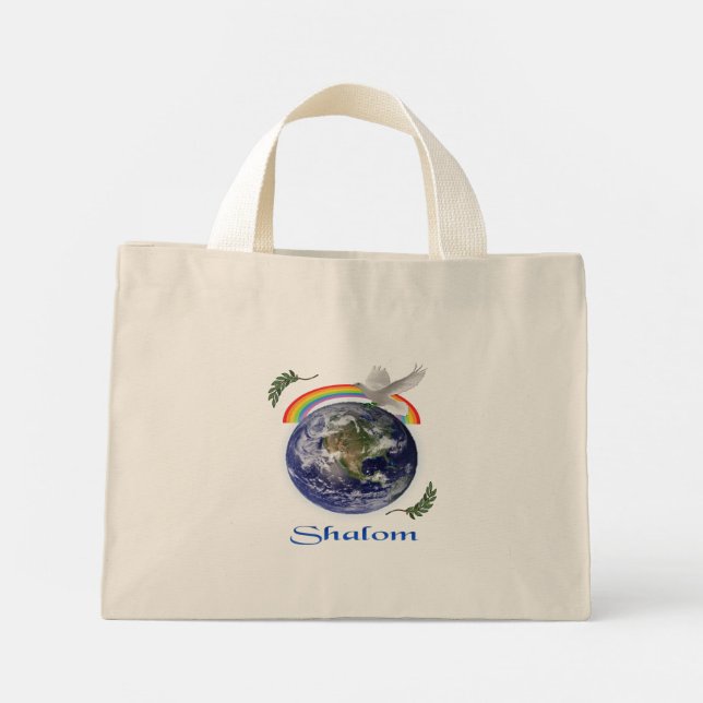 Bolsa Tote Mini xadrez (Verso)