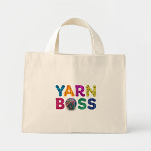 Bolsa Tote Mini Yarn Boss