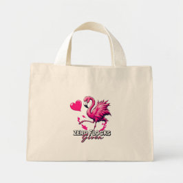 Bolsa Tote Mini Zero Flocks Given Tote Bag – Bold Flamingo Attitud
