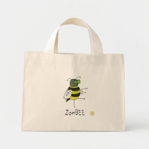 Bolsa Tote Mini Zombie Halloween Bebe Crianças Engraçadas