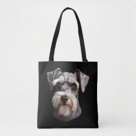 Bolsa Tote Miniatura Schnauzer